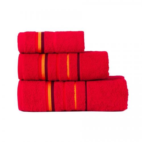 Ręcznik 70 x 140 cm kolor czerwony, N2248