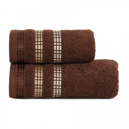 Ręcznik 70 x 140 cm kolor brązowy, N2217