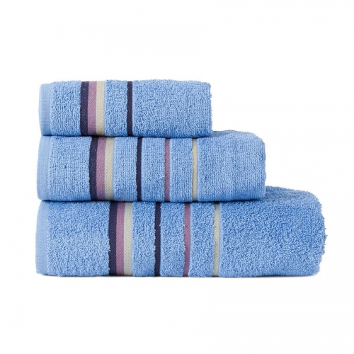 Ręcznik z zawieszką 30 x 50 cm kolor niebieski, N1800