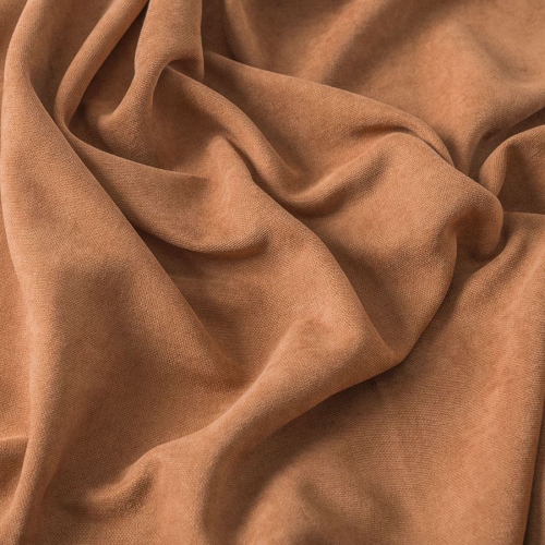 Tkanina dekoracyjna wys. 290 cm kolor ciepły brązowy, N1814